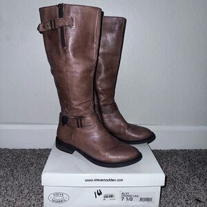 Steve Madden Women's Alyy Riding Boots